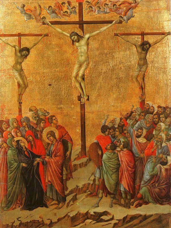 Duccio di Buoninsegna Crucifixion